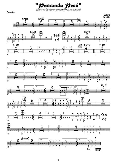 "Parranda Perú: Cumbia Rhythm & Instrumentation Notes (GRUPO 5)" - Studocu