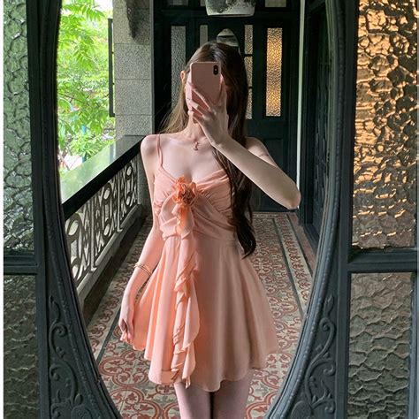 Jual Sexy Lingerie Dress Mini DS 2367 Babydoll Dress Wanita Hot Renda Lace Bunga Seksi Sling