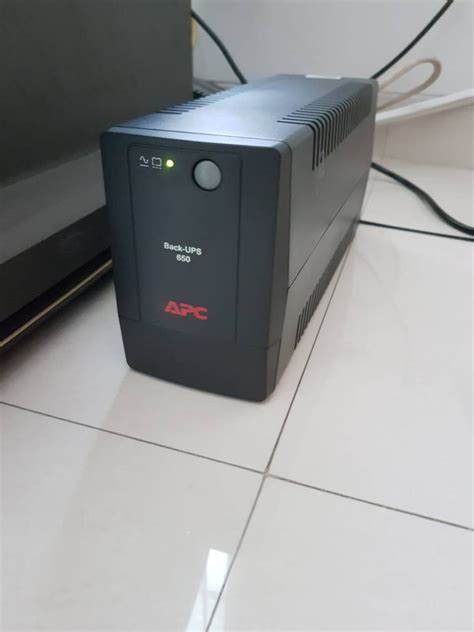 Jual UPS APC BX650LI-MS Back-UPS,325 Watts / 650 VA Line Interactive di ...