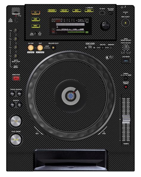 Dj Skins® Pioneer Dj Cdj 850 Skin Carbon