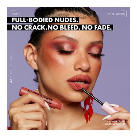 NYX Professional Makeup Lip Lingerie XXL Matte Liquid Lipstick Strip D Down Fl Oz