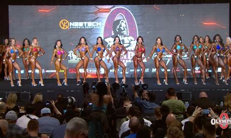 Bikini Olympia Prejudging Report Fitness Volt