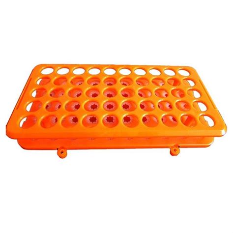 China Customized Laboratory Plastic Test Tube Rack 90 Well 60 Well 50