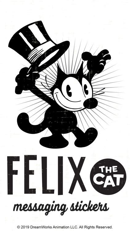 Felix The Cat Classic Stickers By Bare Tree Media Inc