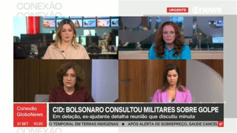 Vídeo Míriam Leitão Mucio vai se reunir comandantes militares