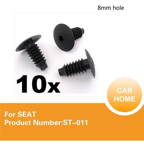 10x For Seat Plastic Trim Clips Bung Interior Door Boot Lining Roof