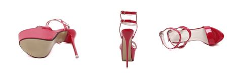 Ochenta Womens Open Toe Platform Sky High Stiletto Heel