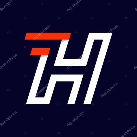 Letter H Sports Logo