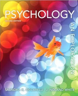 Psychology An Exploration 2nd Edition Ciccarelli