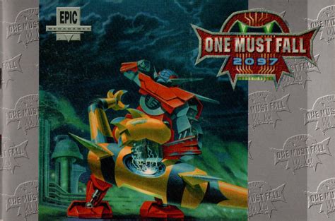 One Must Fall 2097 Cover Or Packaging Material Mobygames