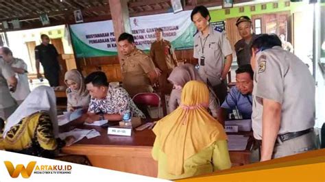 Pembebasan Lahan Proyek Bendungan Karangnongko Terus Berjalan Warga