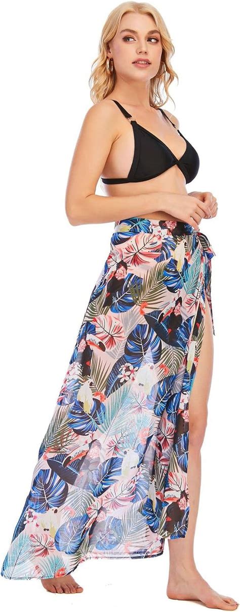 Municipal Summer Beach Swimsuit Sheer Swimwear Cover Ups Bikini Wrap Skirt For Women Walmart