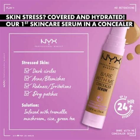 NYX Professional Makeup Bare with Me Concealer Serum Medium-Coverage