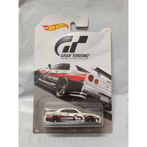 Nissan Skyline GTR R34 Gran Turismo Hot Wheels Shopee Malaysia