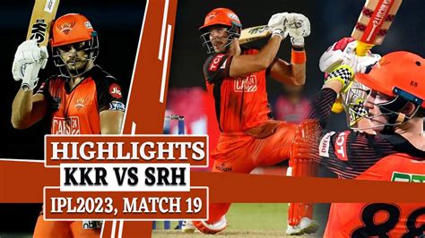 KKR Vs SRH Highlights IPL 2023 Harry Brook Shines With Century As SRH