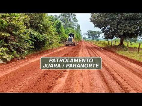 Prefeitura Realiza O Patrolamento Da MT 338 417 De Juara Ao Distrito De