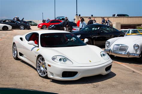 white ferrari