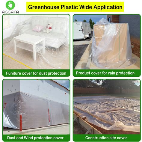 Greenhouse Covering Plastic 12ft x 50ft – AGGAFA