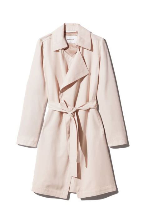 Nude Trench Coat For Effortless Style