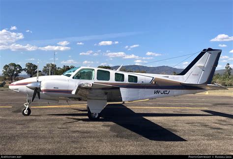 aircraft photo  vh jcj beech  baron airhistorynet