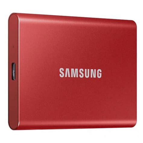 Зовнішній накопичувач SSD 1TB Samsung T7 Red (MU-PC1T0R/WW) – купити у ...