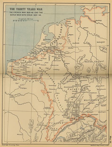 map of the 30 years war 4