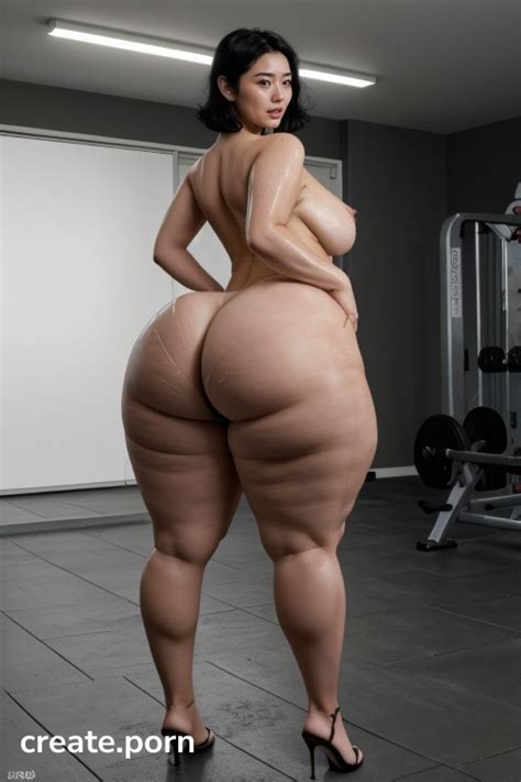 Gym Japanese 20s Asian AI Porn