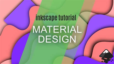 Inkscape Beginner Tutorial MATERIAL DESIGN YouTube