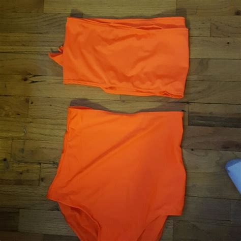 Swim High Waist Swimsuit Crossover Bandage Bikini Set F Poshmark