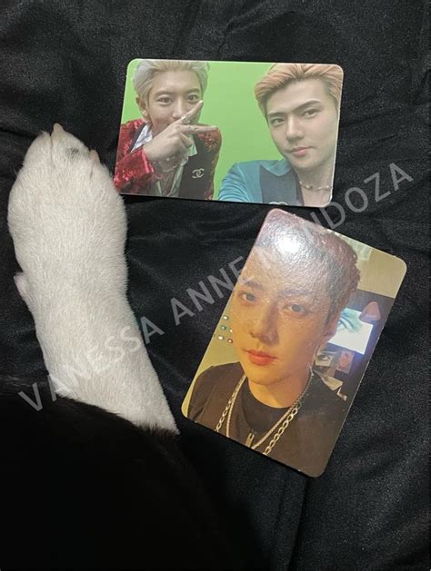 Exo Sc Sechan Sehun 1 Billion Views Photocard Hobbies And Toys