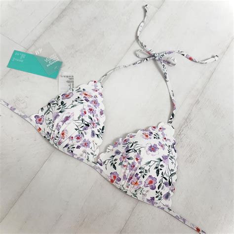 H M Women S Multi Bikini And Tankini Tops Depop