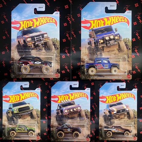 Hot Wheels Off Road 4x4 Mainline Hotwheels Chevy Blazer 4x4 Custom Ford Bronco Ford F 150