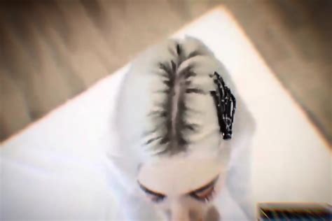 Platinum Blonde Slow Motion Blowjob