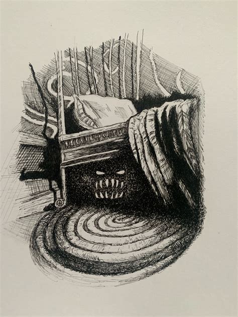 ArtStation - The One Hiding Under Your Bed