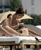Oksana Andersson HOT Swedish Model And WAG Bikini Topless Candids