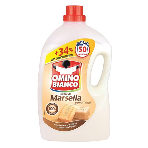 Omino Bianco Detergente M Quina L Quido Al Jab N De Marsella Botella