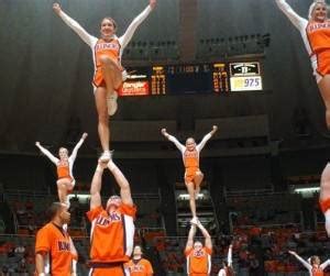 LGBTC Lesbian Gay Bisexual Transgender Cheerleader Smile Politely Champaign Urbana S