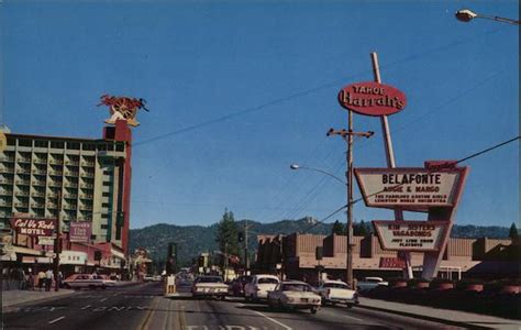 Main Street Stateline, NV Postcard