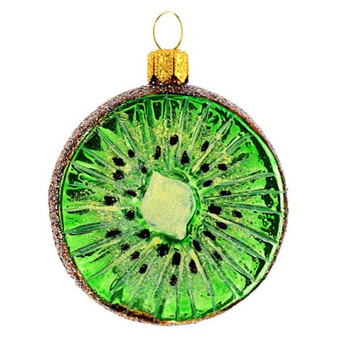 Kiwi decoraciones árbol Navidad vidrio soplado venta online en HOLYART