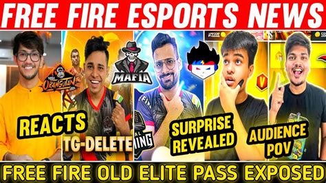 Delete Shocked Og Pahadi And Jay Old Elite Pass Exposed Tsg Legend And Ritik Free Fire Esports