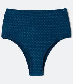 Biquíni Calcinha Hot Pants em Poliamida Lateral Larga Renner