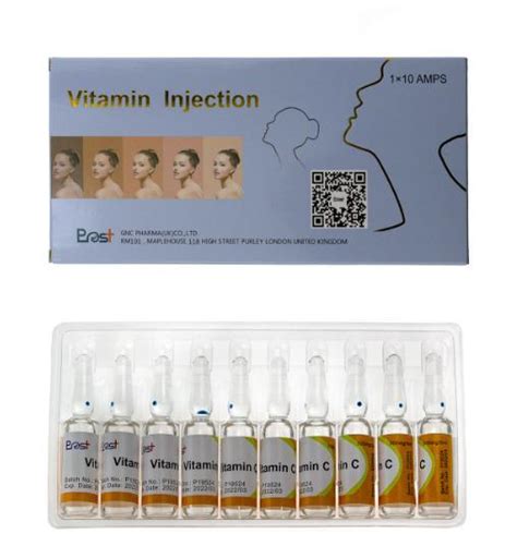 Ascorbic Acid Vitamin C Injection Skin Care Iv Im Ampoule Iv China