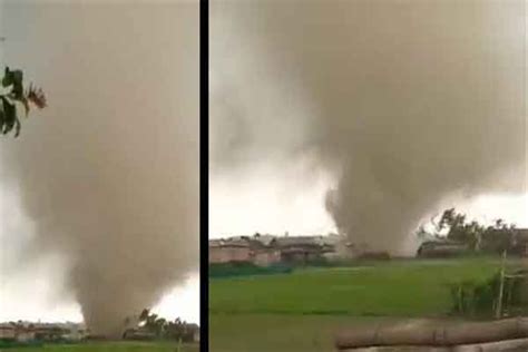 Low Intensity Tornado Struck Assams Barpeta District The Live Ahmedabad