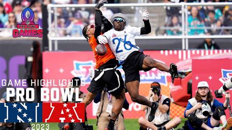 NFC vs. AFC Flag Football | 2024 Pro Bowl FINALE Game Highlights - Win ...