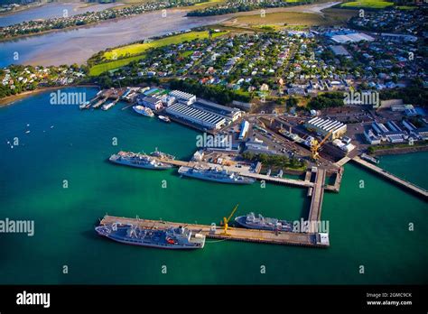 Devonport Naval Dockyard Stock Photo Alamy