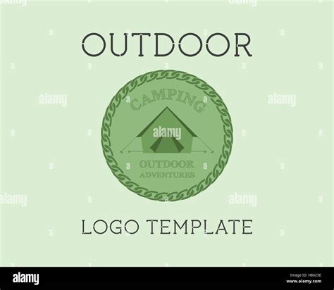 Adventure Outdoor Tourism Travel Logo Template Vintage Labels Design