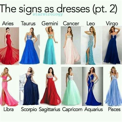 What Prom Dress To Wear Based On Your Horoscope Teen Vogue