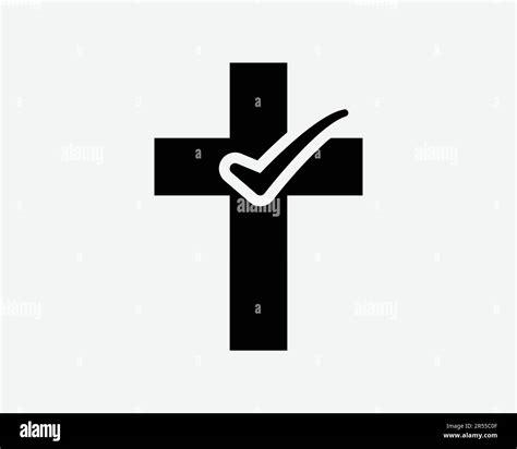 Christian Right Way Icon. Christianity Cross Truth Gospel Correct True ...