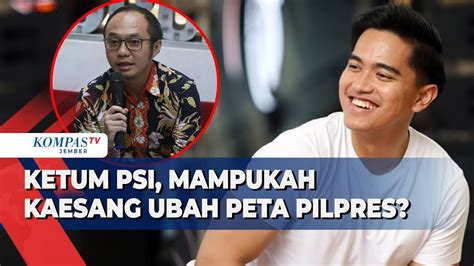 Kaesang Jadi Ketum PSI Mampukah Ubah Peta Pilpres Begini Kata