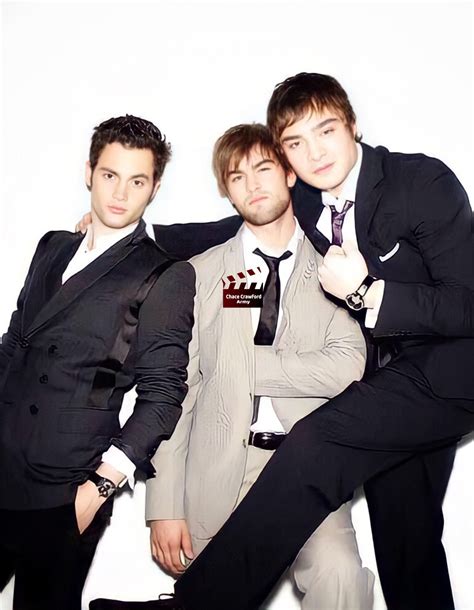 Chace Crawford And Ed Westwick